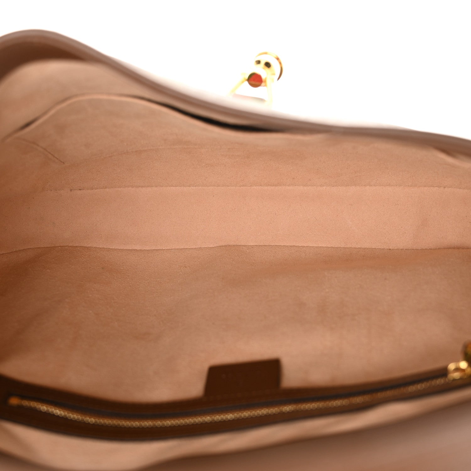 Gucci GG Supreme Monogram Azalea Calfskin Web Medium Jackie 1961 Hobo Beige Ebony Brown Sugar 5 of 13