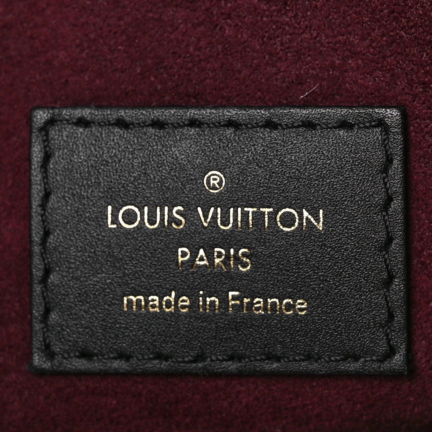 Monogram V Tote MM Bordeaux