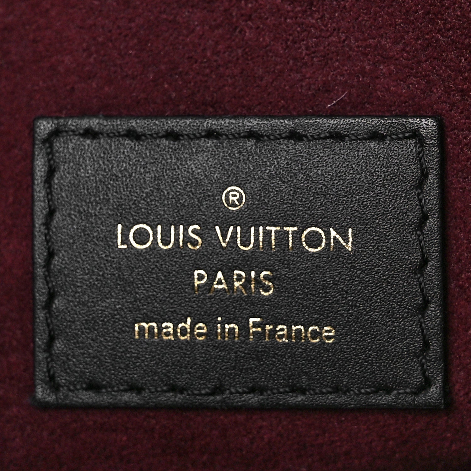 Louis Vuitton Monogram V Tote MM Bordeaux 6 of 8