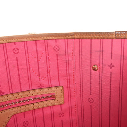 Louis Vuitton Monogram Roses Neverfull MM 8 of 10
