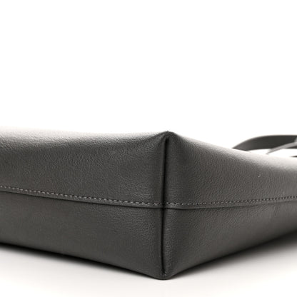 Saint Laurent Calfskin Toy Shopping Tote Earth Grey 10 of 10