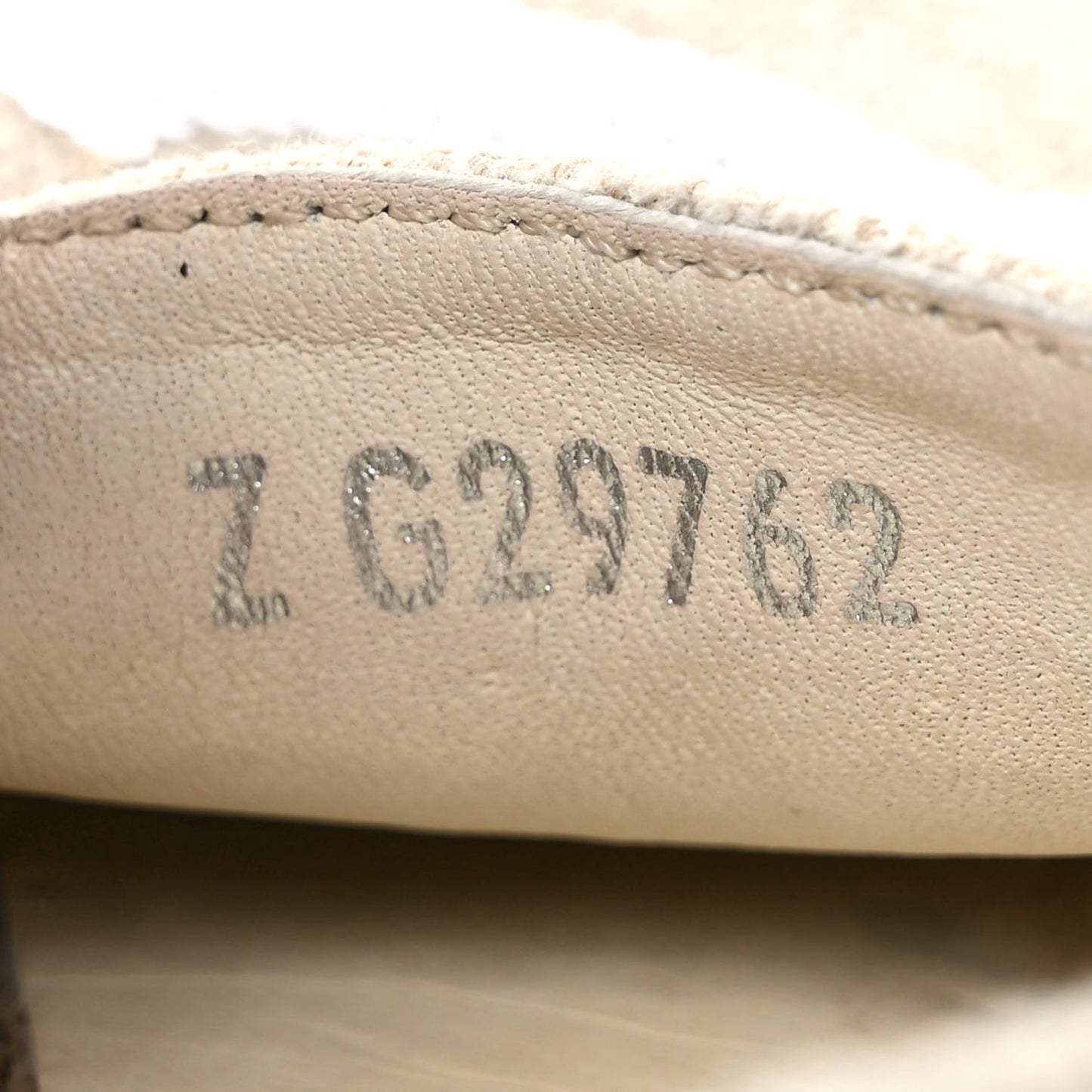 Toile Sequin CC Espadrilles 39 Beige Black