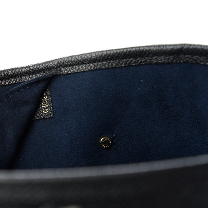 Louis Vuitton Empreinte Monogram Giant Neverfull MM Black 9 of 10