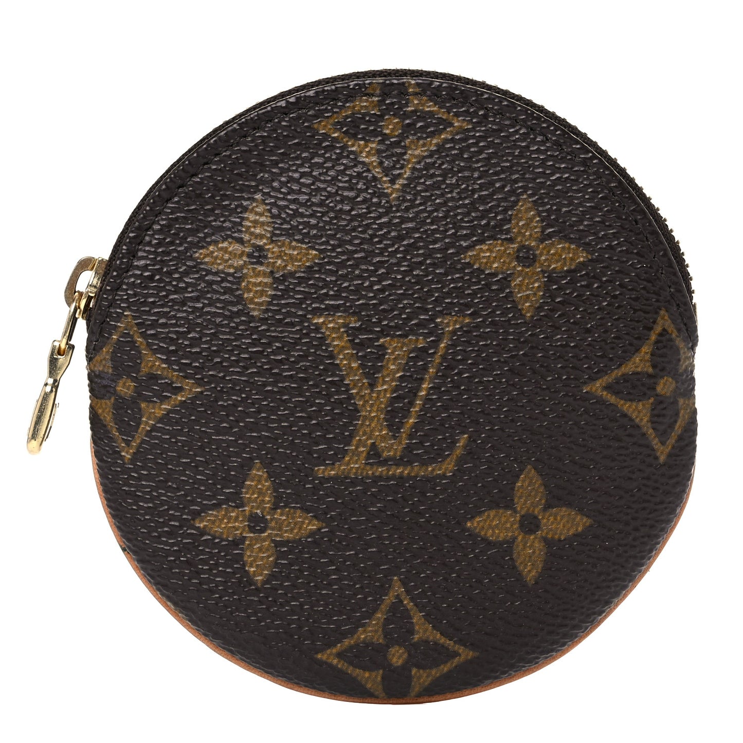 Monogram Round Coin Purse