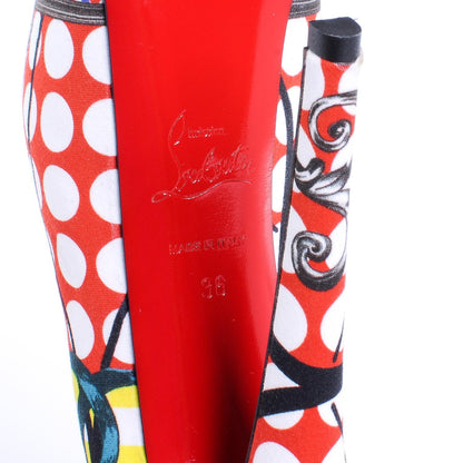 Christian Louboutin Fabric Loubi Print Daffodile 160 Pumps 36 Multicolor 6 of 6
