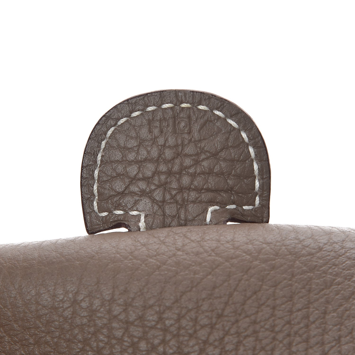 Hermes Taurillon Clemence Evelyne III GM Etoupe 7 of 11