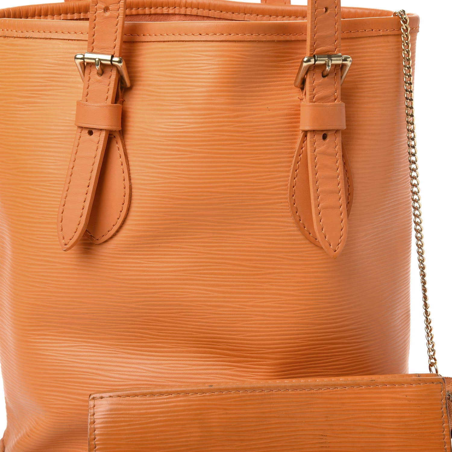 Louis Vuitton Epi Petit Bucket 23 Mandarin 6 of 8