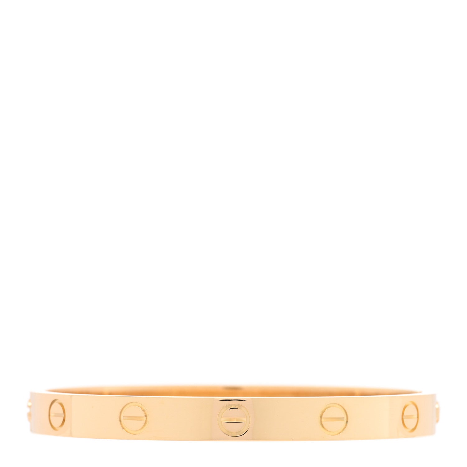 Cartier 18K Yellow Gold Medium LOVE Bracelet 16 2 of 8