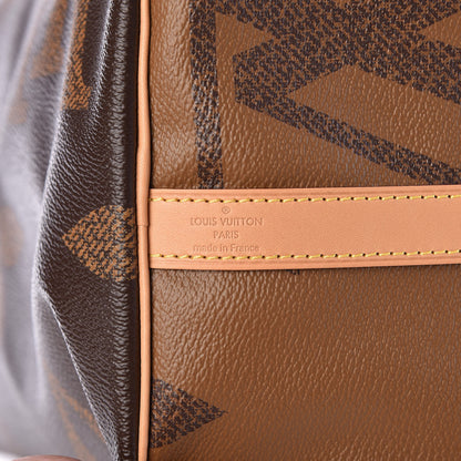 Louis Vuitton Reverse Monogram Giant Speedy Bandouliere 30 6 of 9