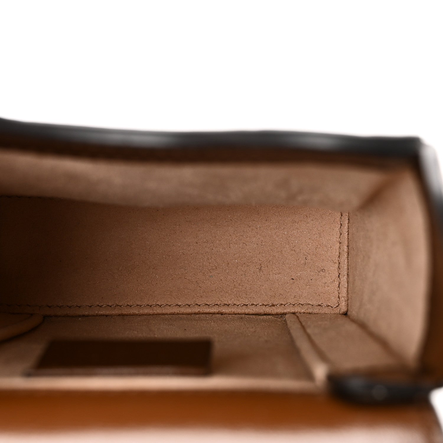 Gucci GG Supreme Monogram Mini Horsebit 1955 Crossbody Bag Beige Brown Sugar 4 of 9