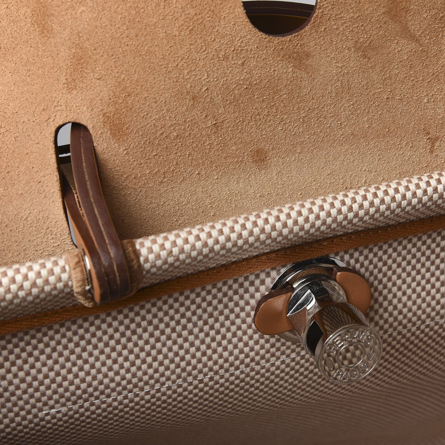 Vache Hunter Criss Viking Herbag Zip Retourne 31 PM Ecru Beige Naturel