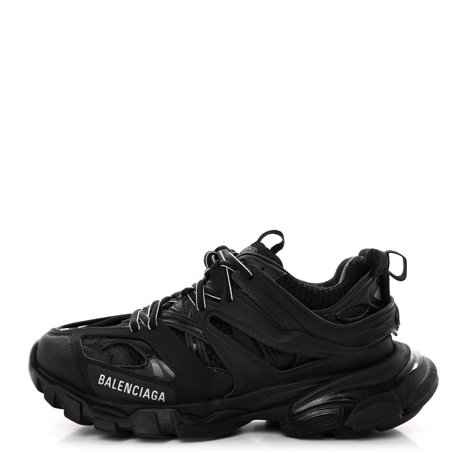Balenciaga Mesh Nylon Mens Track Sneakers 39 Black 1 of 9
