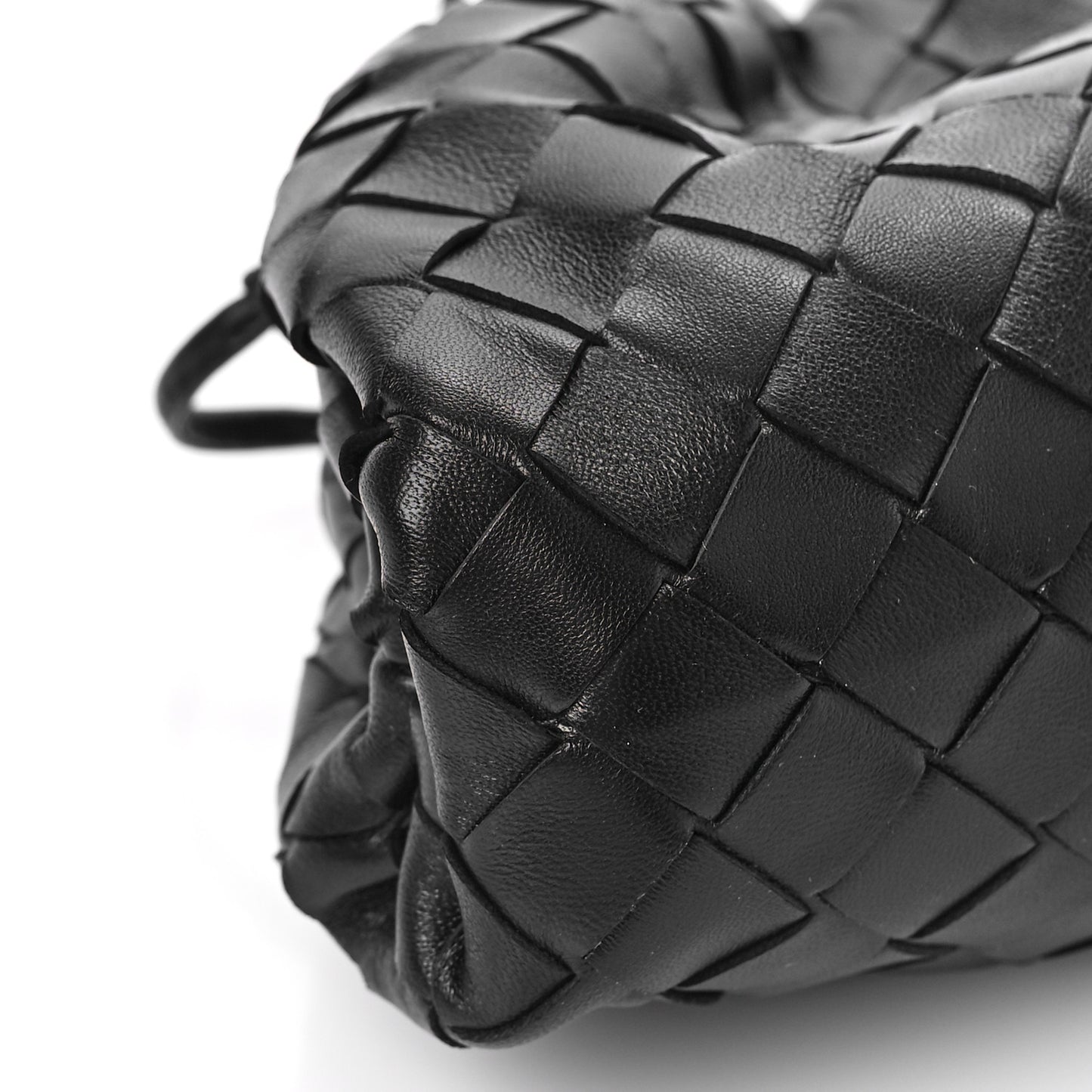 Nappa Intrecciato The Mini Pouch Black