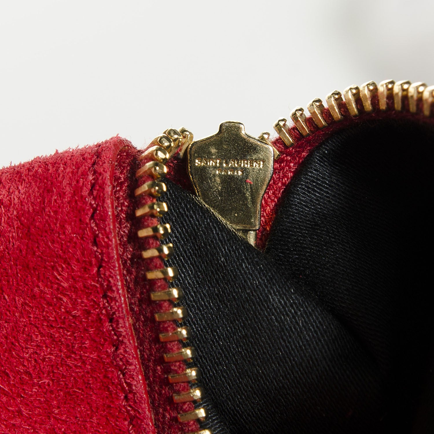 Saint Laurent Calfskin Classic Y Satchel Red 8 of 8