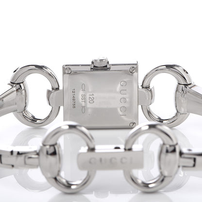 Gucci Stainless Steel Diamond 19mm Tornabuoni Quartz Watch 5 of 7