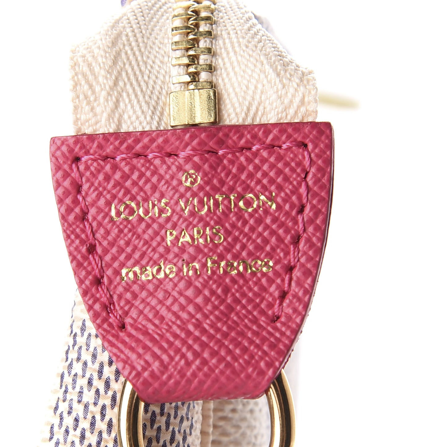 Damier Azur 2017 Christmas Animation Mini Pochette Accessories