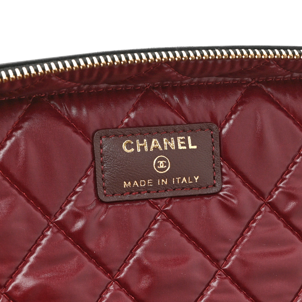 Chanel Lambskin Quilted Trendy CC Vanity Pouch Black 6 of 10