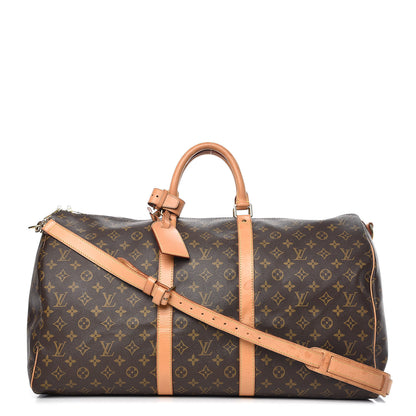 Louis Vuitton Monogram Keepall Bandouliere 55 1 of 19