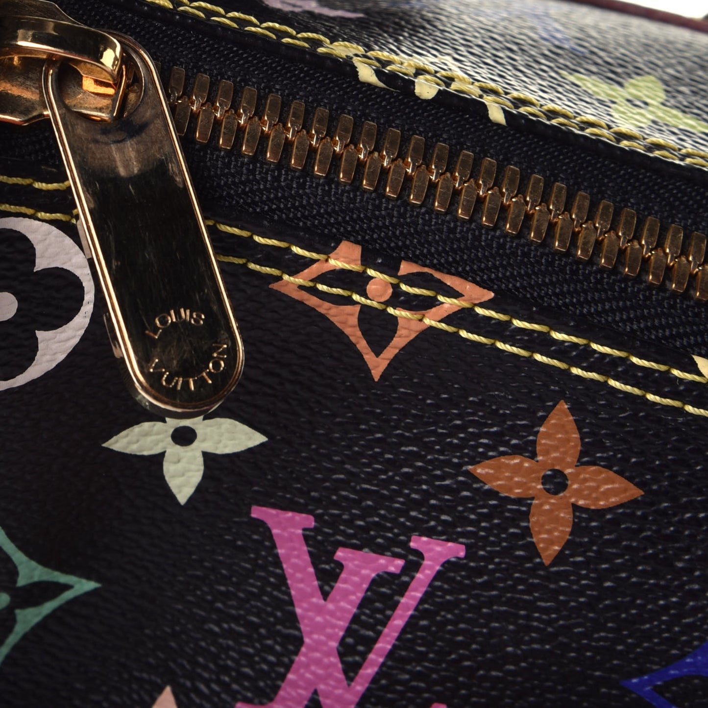 Monogram Multicolor Rita Black
