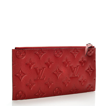 Louis Vuitton Empreinte Felicie Chain Wallet Zippered Insert Cherry 3 of 6