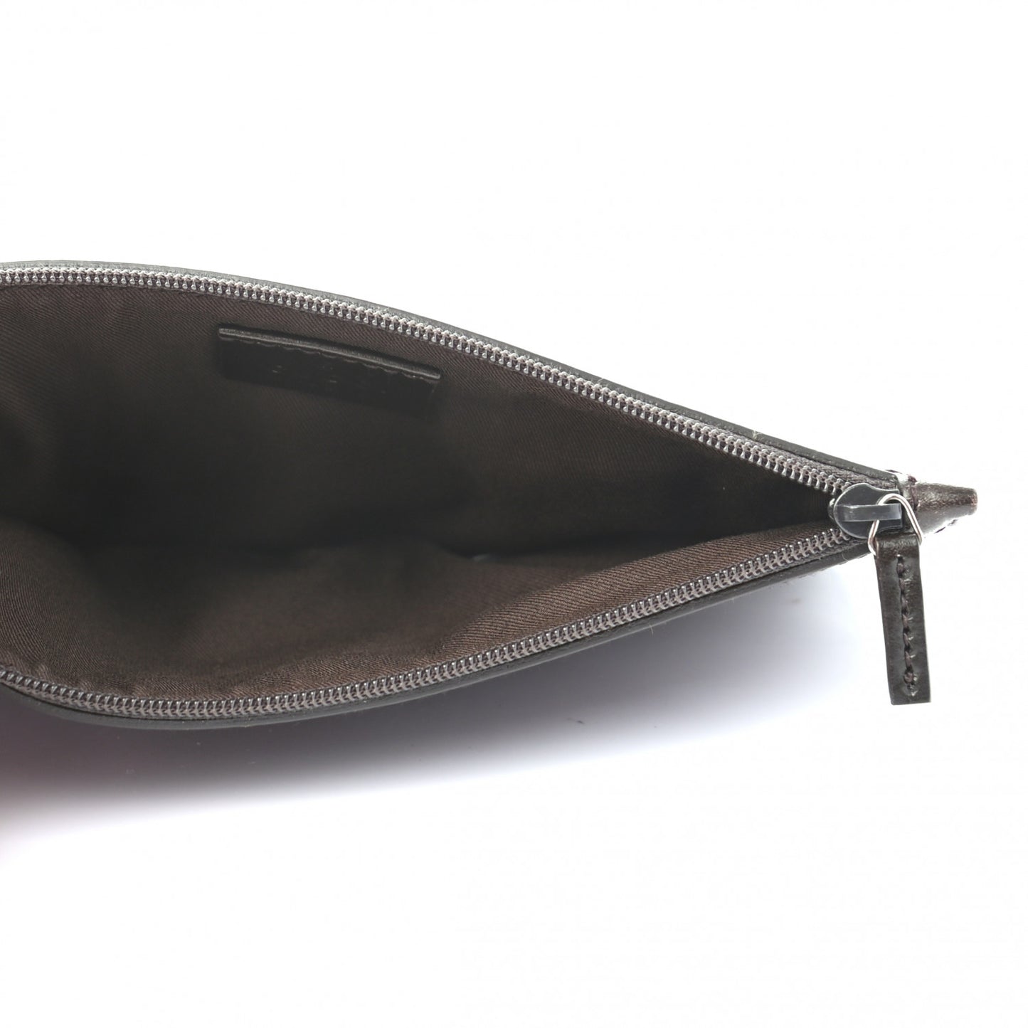 Monogram Zip Pouch Purple