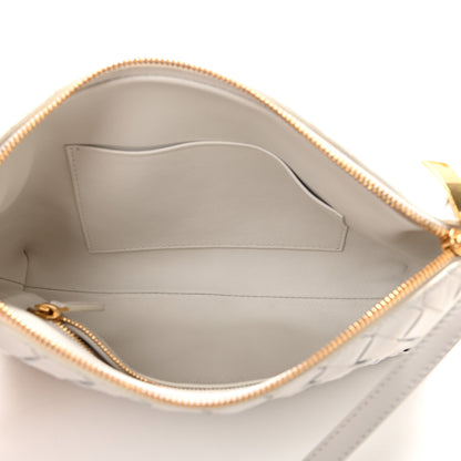Bottega Veneta Nappa Intrecciato Crossbody White 5 of 12