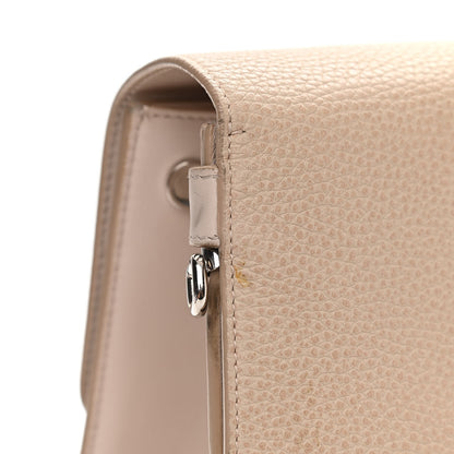 Christian Dior Bullcalf Medium Diorever Flap Rose Poudre 14 of 14