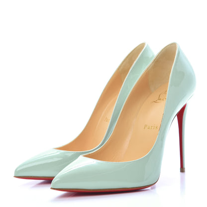 Christian Louboutin Patent Pigalle Follies 100 Pumps 39 Opal 3 of 9