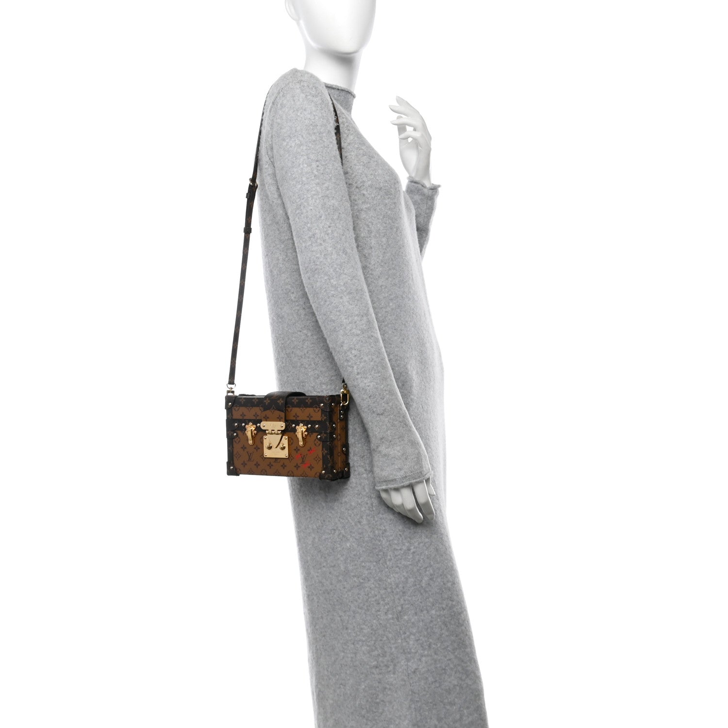 Louis Vuitton Reverse Monogram Petite Malle 2 of 11
