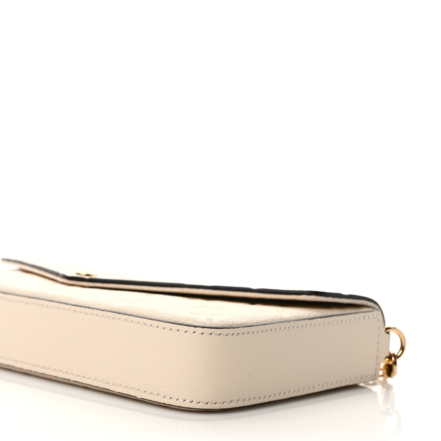 Louis Vuitton Empreinte Pochette Felicie Chain Wallet Cream 9 of 9