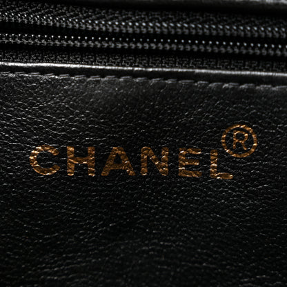Chanel Patent Quilted CC Shoulder Bag Black 6 of 11