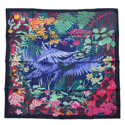 Hermes Silk Tatouage Flamingo Party Scarf 90 1 of 7