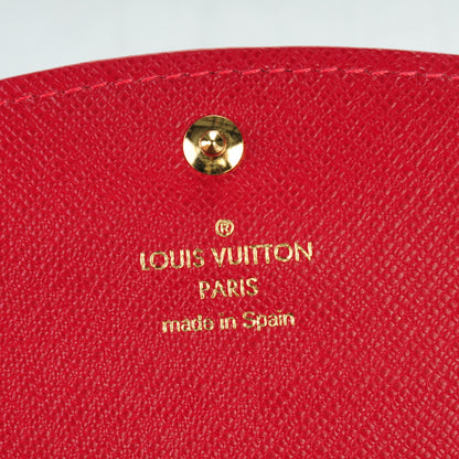Louis Vuitton Damier Ebene Caissa Wallet Cherry 5 of 7