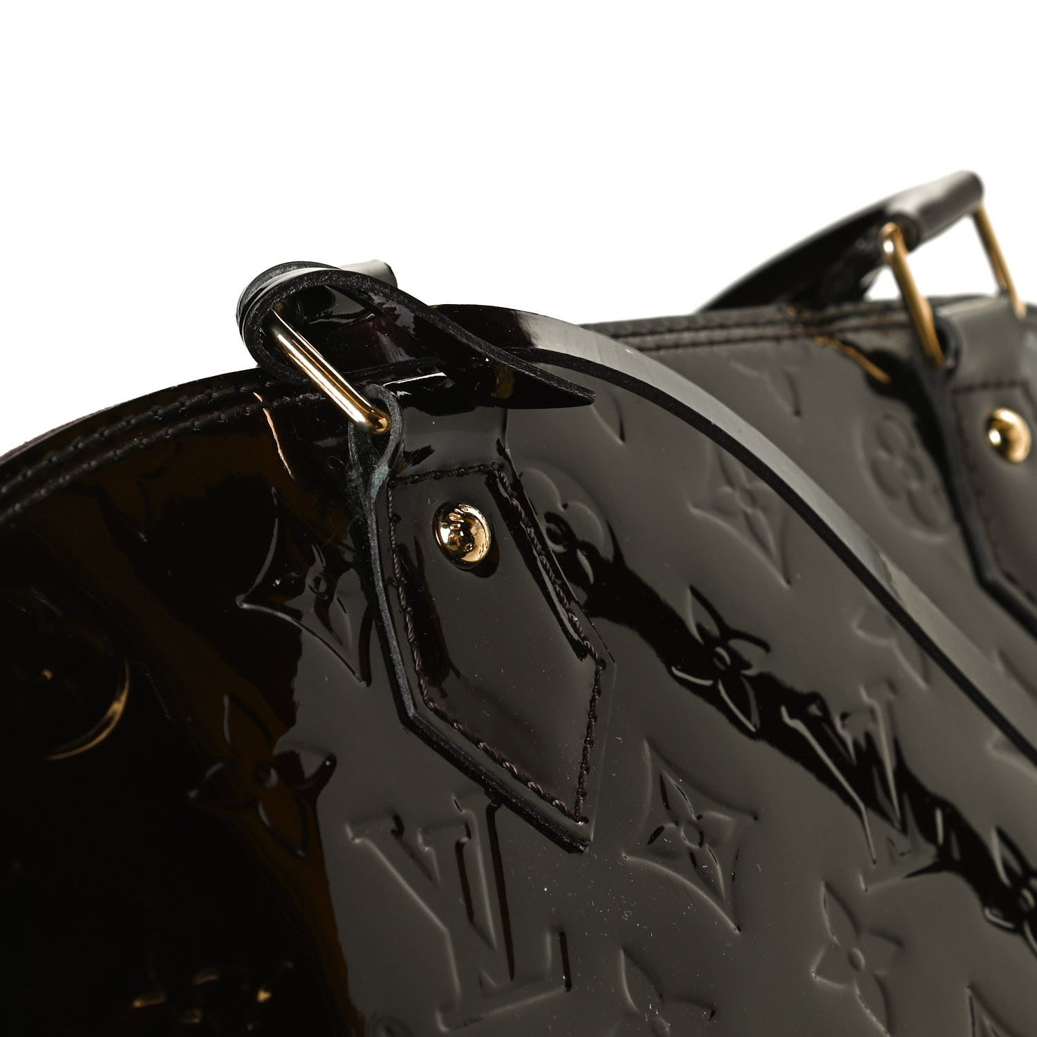 Louis Vuitton Vernis Alma GM Amarante 13 of 13