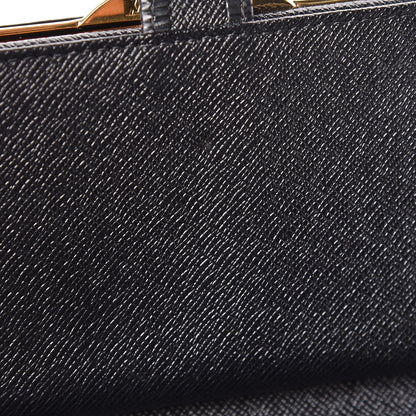 Louis Vuitton Epi French Purse Wallet Black 9 of 9