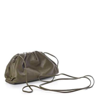 Bottega Veneta Butter Calfskin The Mini Pouch Kaki Fondente 3 of 8