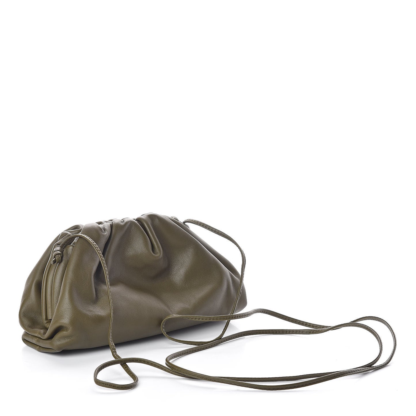 Butter Calfskin The Mini Pouch Kaki Fondente