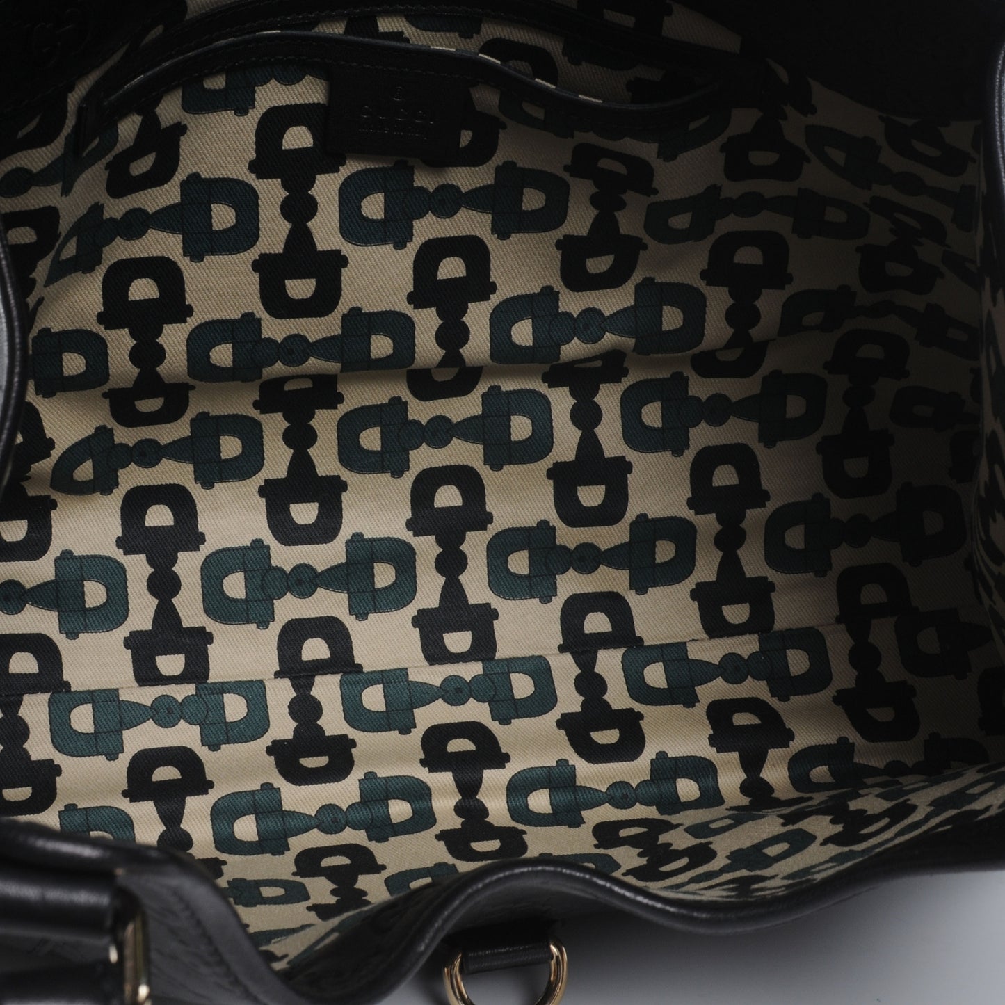 Guccissima Medium Joy Shoulder Bag Black