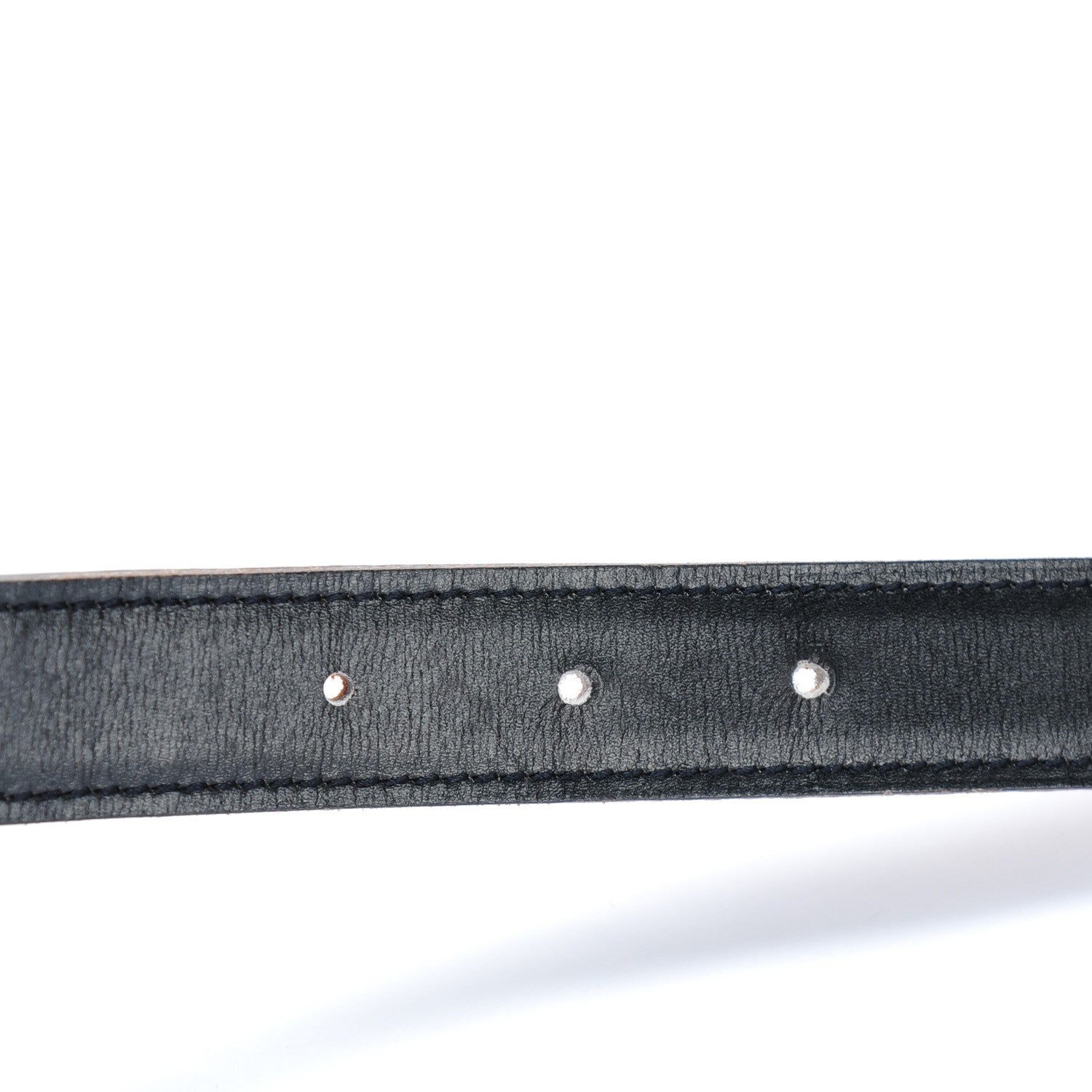 Hermes Box Togo 24mm Constance H Belt 85 Noir Gold 6 of 8