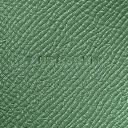 Hermes Epsom Alligator Lizard Constance Wallet To Go Vert Criquet Cactus Beige Sable Ombre 8 of 8