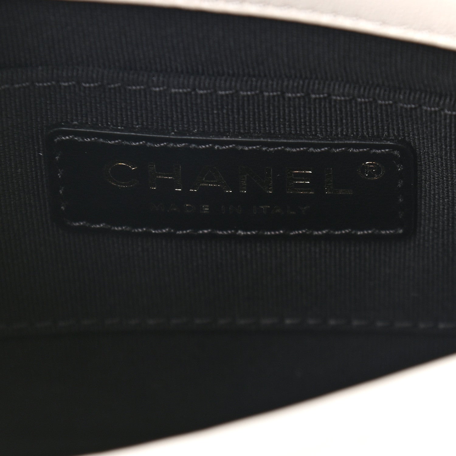 Chanel Lambskin Quilted Mini Side Note Flap White 5 of 7