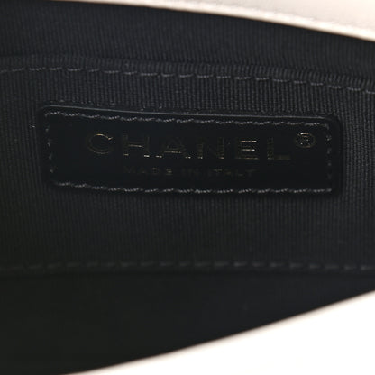 Chanel Lambskin Quilted Mini Side Note Flap White 5 of 7