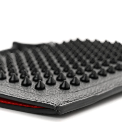 Christian Louboutin Empire Calfskin Spikes Loubilab Clutch Black 9 of 9