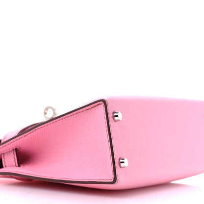 Hermes Epsom Mini Kelly Sellier 20 5P Pink 9 of 13