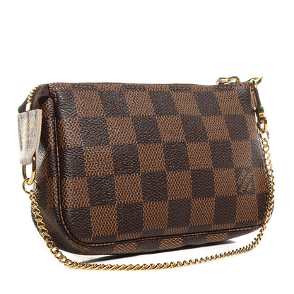 Louis Vuitton Damier Ebene Trunks and Locks Mini Pochette Accessories 3 of 8