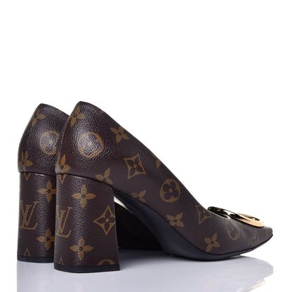 Louis Vuitton Monogram Madeleine Pumps 38 4 of 10