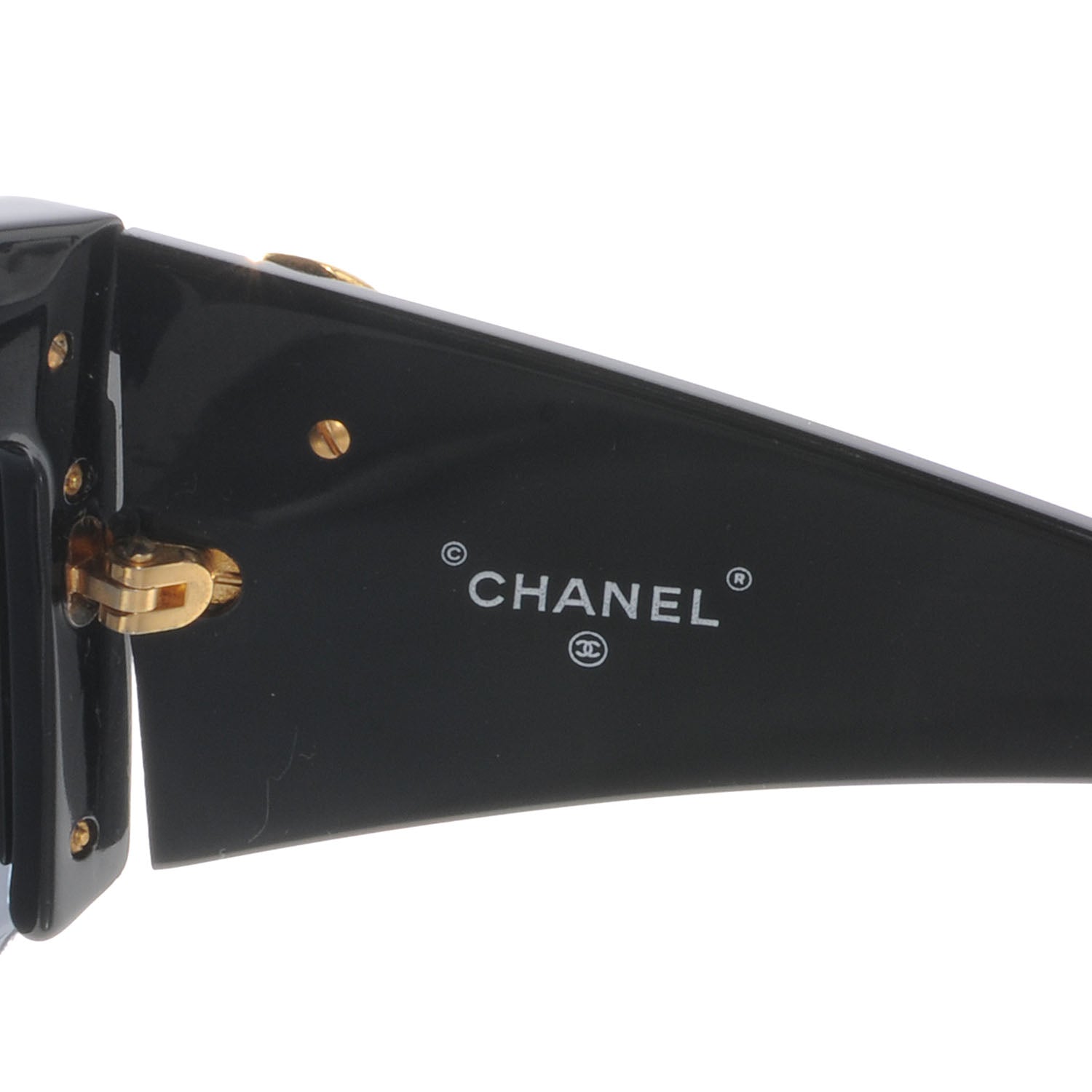 Chanel Chain Sunglasses 0026 Black 5 of 5
