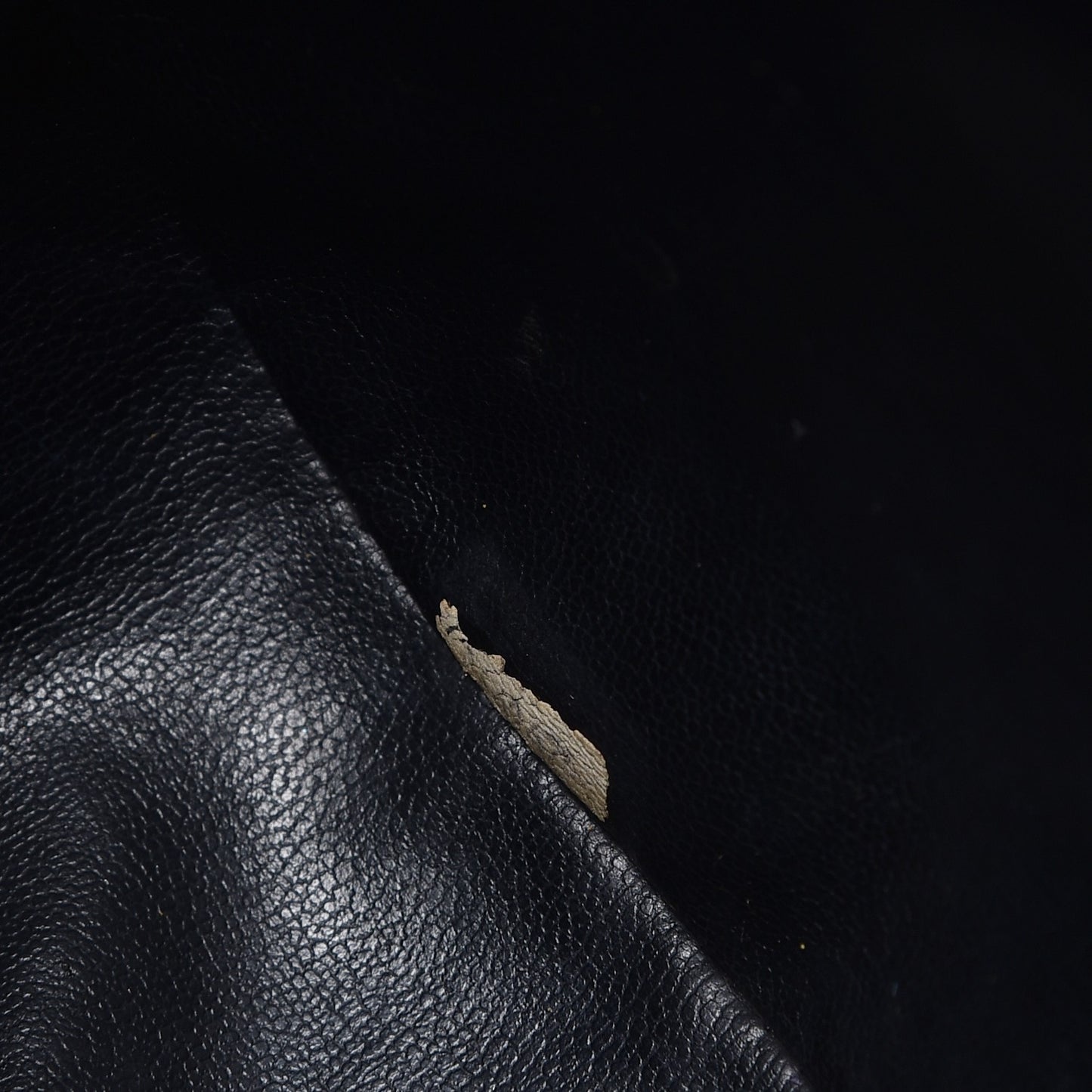 Patent Quilted CC Shoulder Bag Black