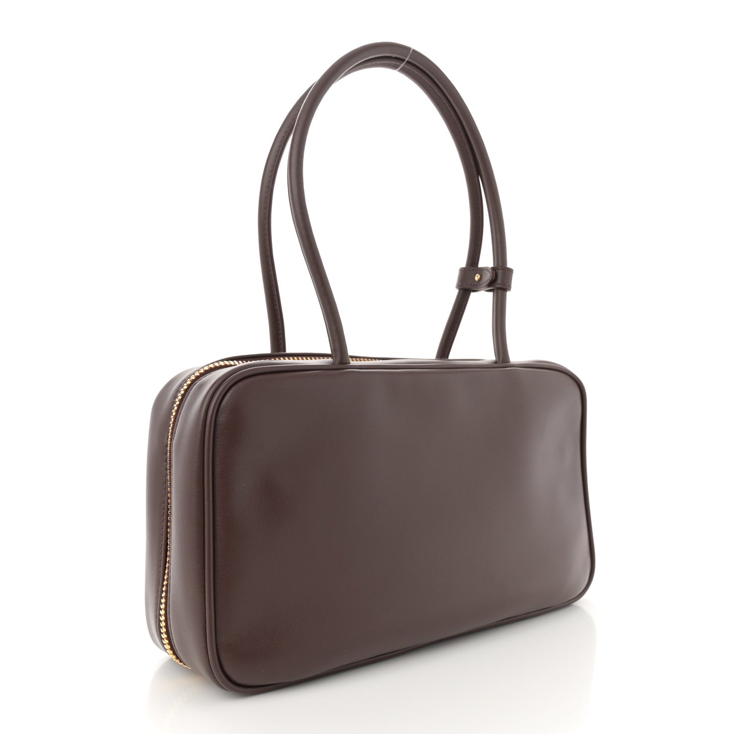 Miu Miu Soft Calf Softy Medium Beau Top Handle Bag Briarwood Briarwood 3 of 9