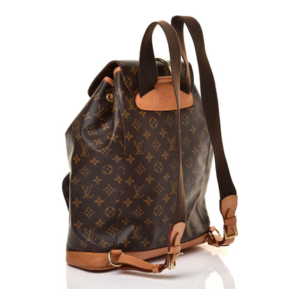 Louis Vuitton Monogram Montsouris GM Backpack 2 of 11